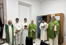 El Obispo de Málaga bendice los nuevos salones parroquiales de San Sebastián e Inmaculada Concepción en Alhaurín de la Torre