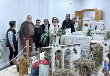La Asociación de Vecinos de Torrealquería inaugura su Belén navideño