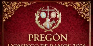 Este sábado, 28 de febrero, tendrá lugar el pregón del Domingo de Ramos Este sábado, 28 de febrero, tendrá lugar el pregón del Domingo de Ramos