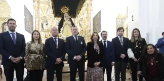 La delegada del Gobierno andaluz en Málaga, Patricia Navarro, subraya la importancia de la Semana Santa como revulsivo económico en los municipios de la provincia