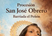 Este viernes, 1 de mayo, se celebra la procesión de San José Obrero en El Peñón