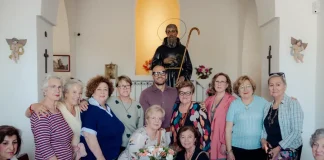 Viñagrande celebra la ofrenda floral a su patrón, San Francisco de Paula